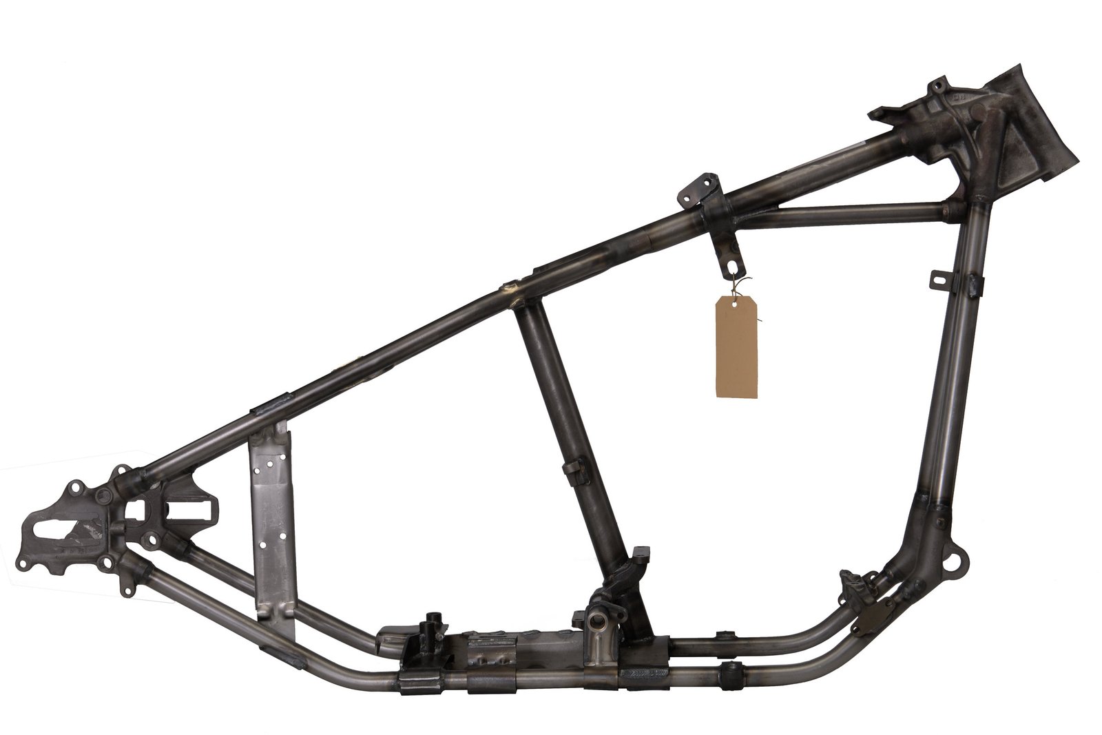 1947 EL/UL Knucklehead Wishbone Rigid Frame side view