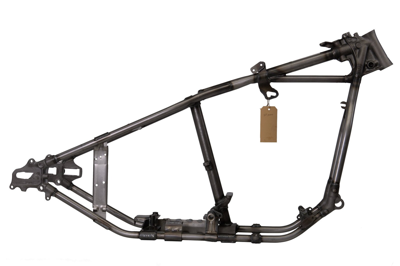 1948 EL/FL Panhead Wishbone Rigid Frame - side view