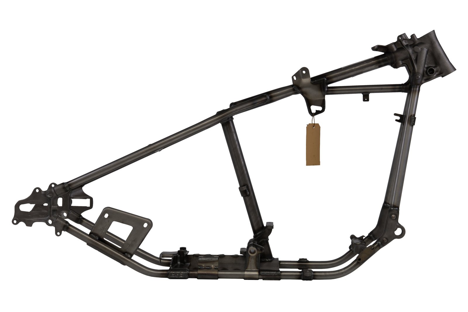 1954–1957 FL Panhead Late Straightleg Rigid Frame side view