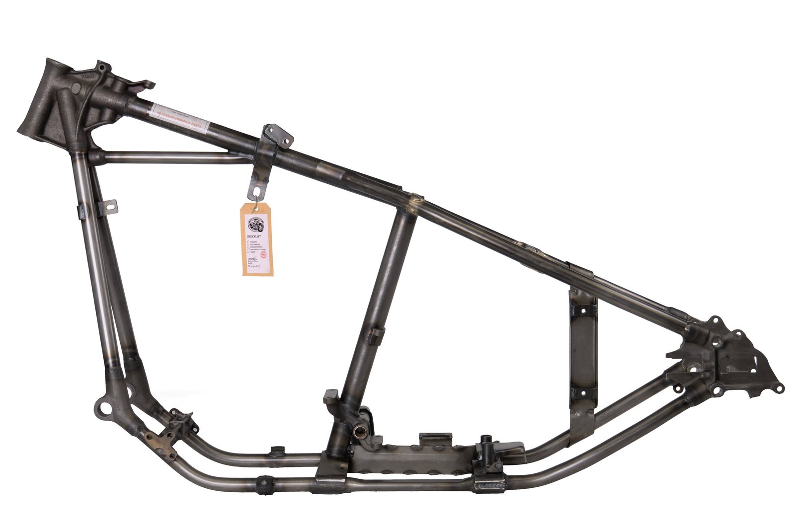 1937 EL Knucklehead Straightleg Rigid Frame side view