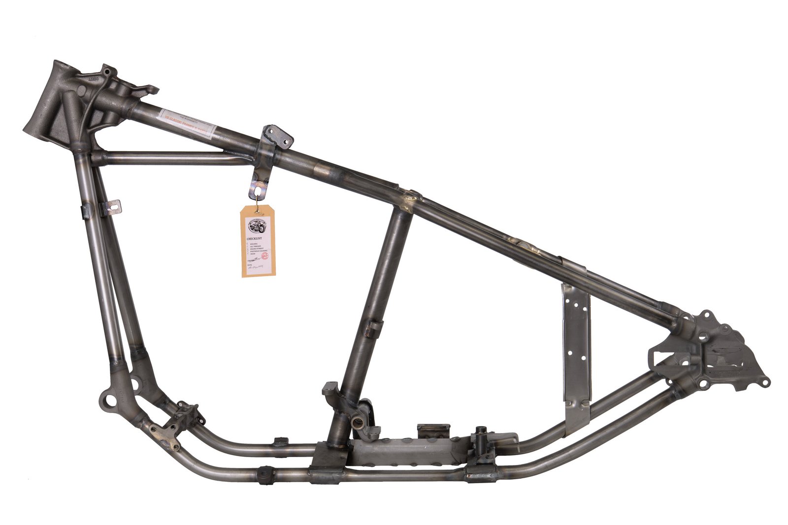 1938‑1940 EL/UL Knucklehead Straightleg Rigid Frame side view