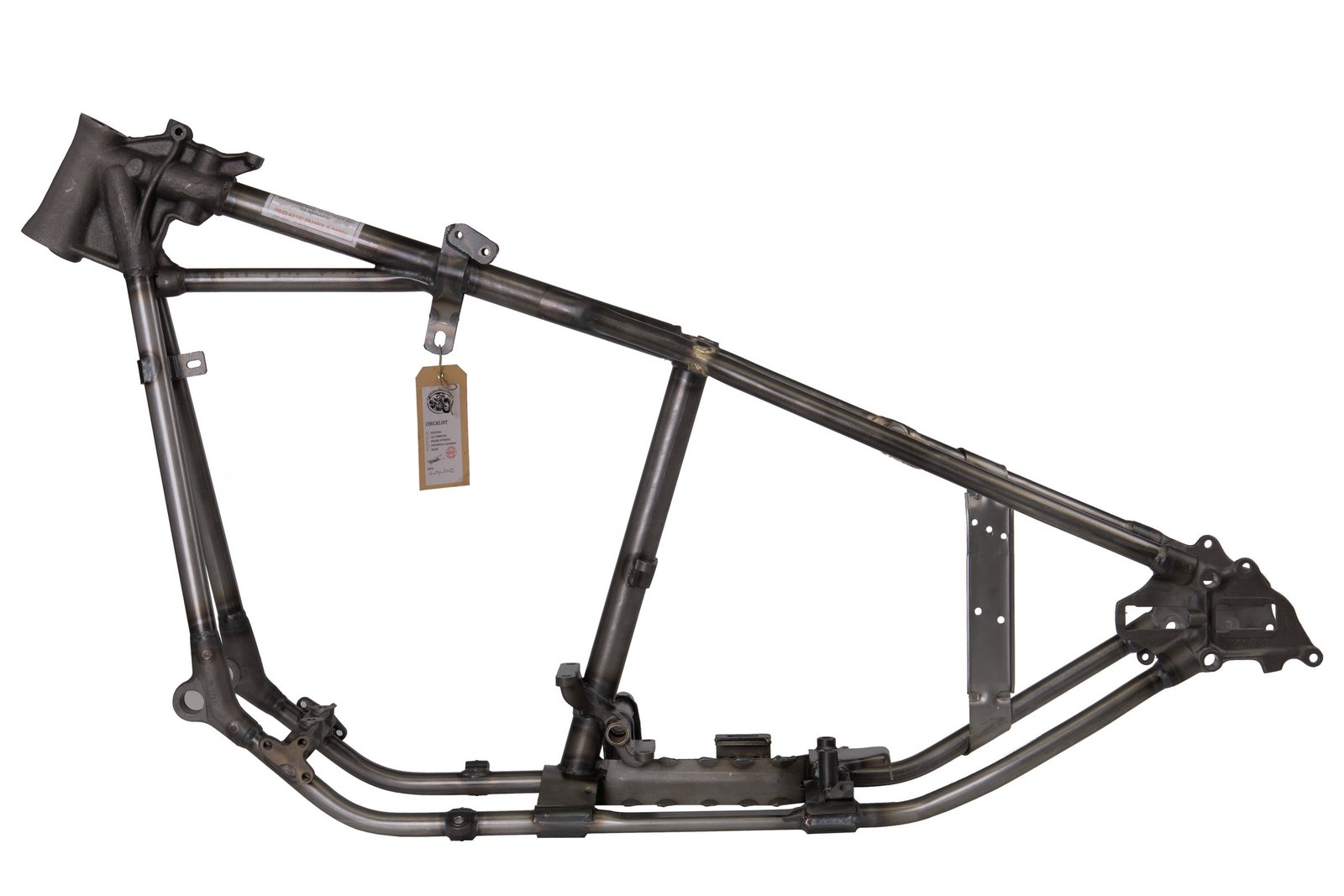 1946 EL/UL Knucklehead Bullneck Rigid Frame side view