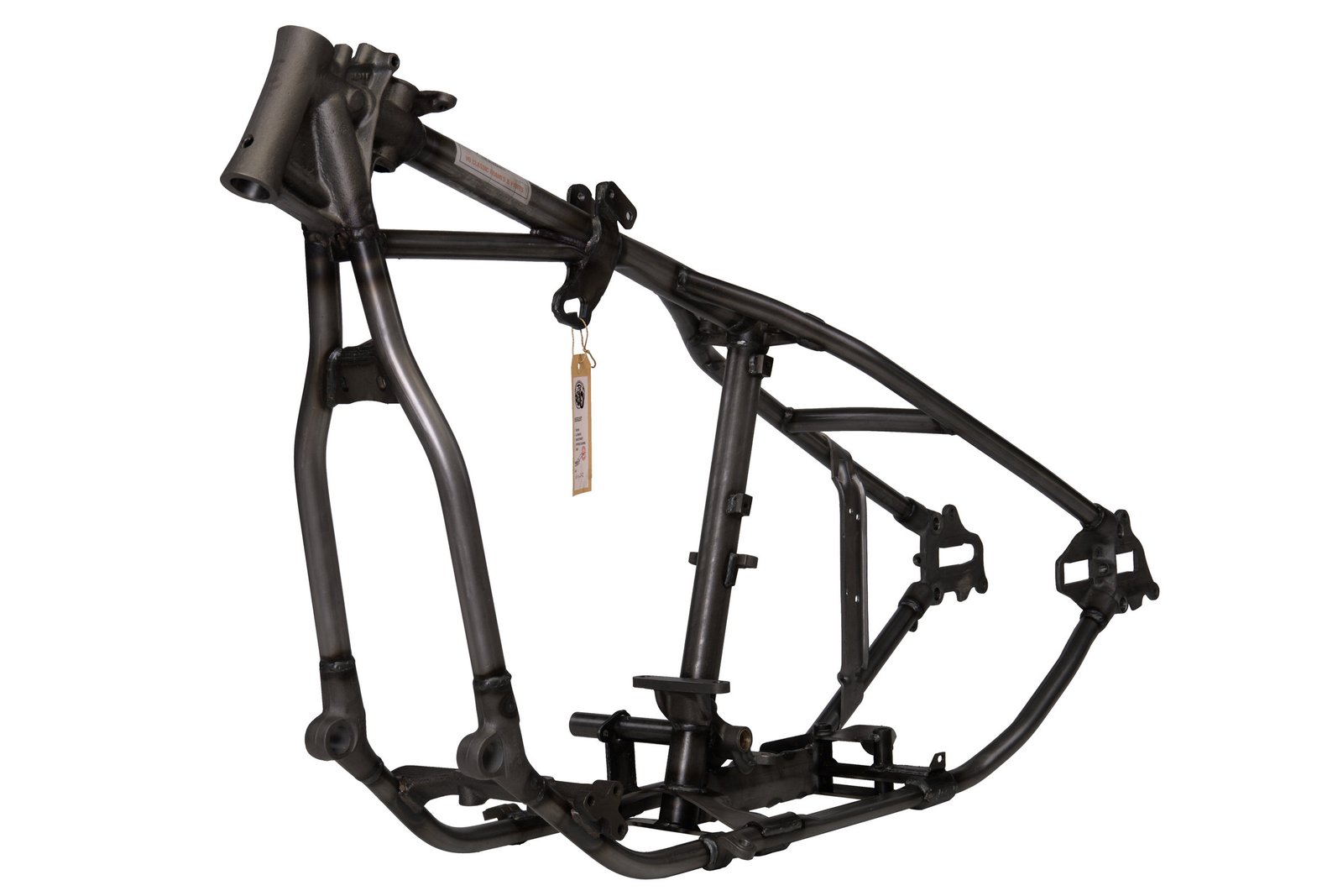 1948 EL/FL Panhead Wishbone Rigid Frame side view