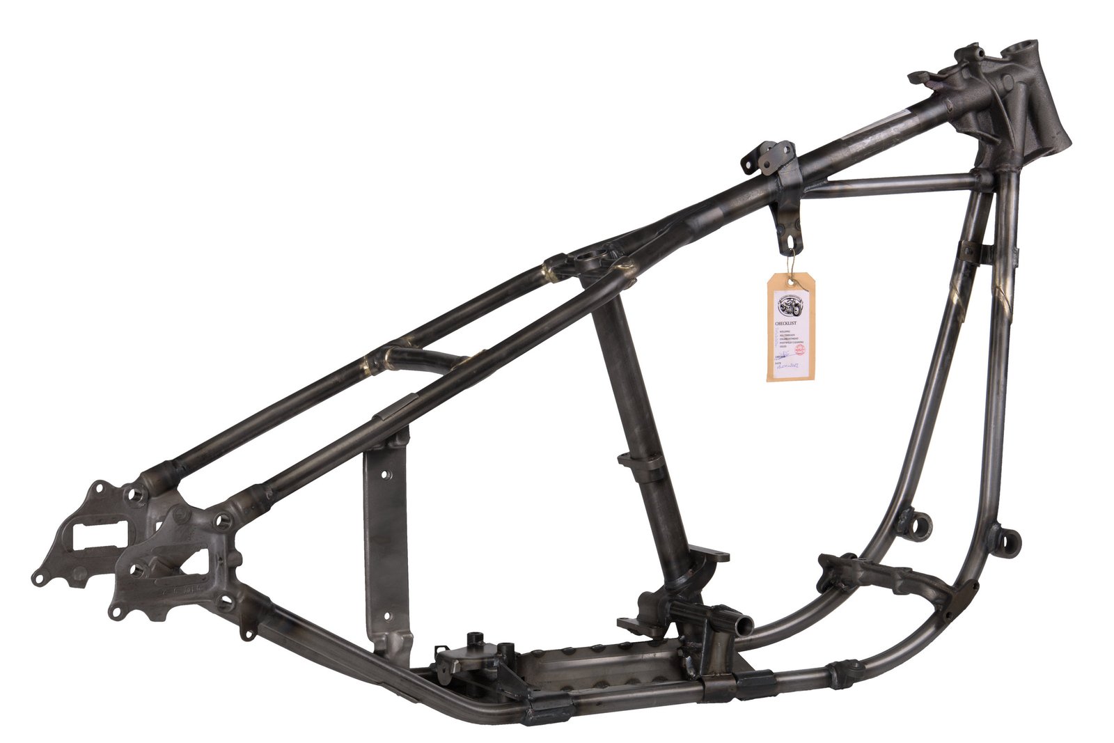 1936 EL Knucklehead Straightleg Rigid Frame -side view