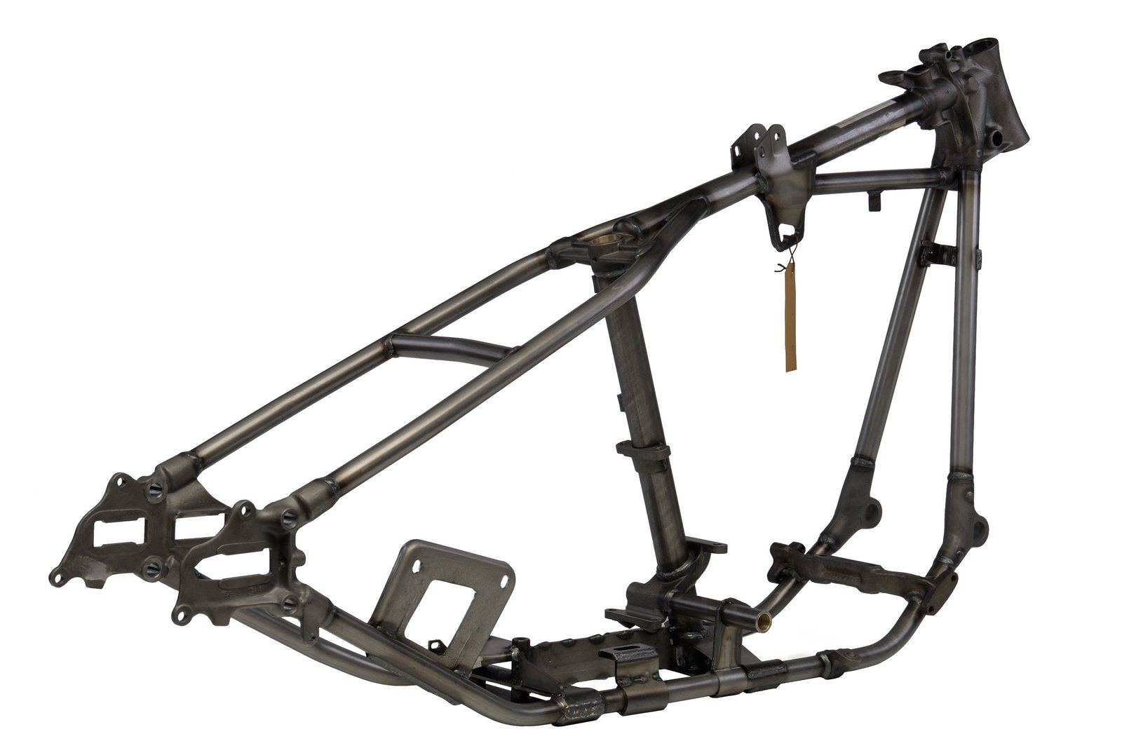 1954–1957 FL Panhead Late Straightleg Rigid Frame side view