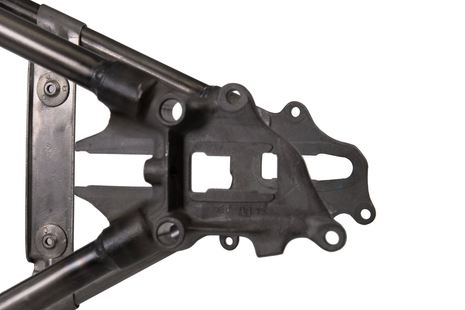 1936 EL Knucklehead Straightleg Rigid Frame - Axle Mounting Bracket detail