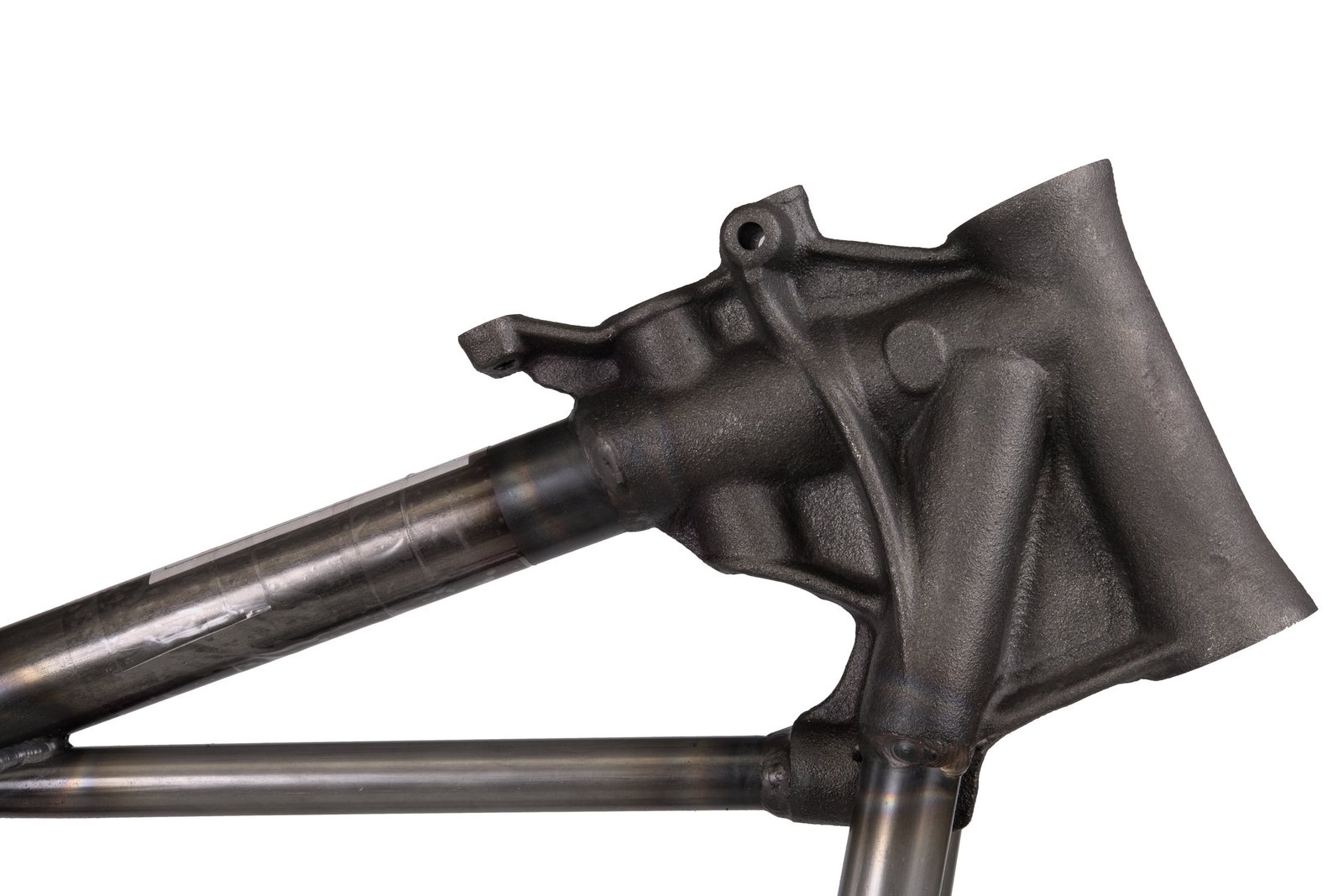 1937 EL Knucklehead Straightleg Rigid Frame - Neck detail