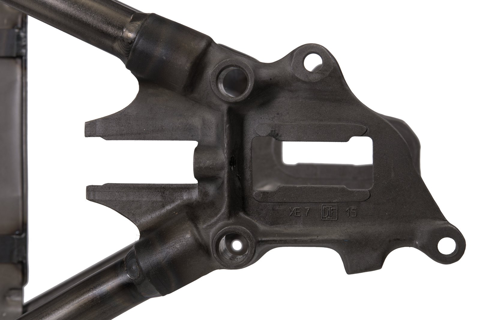 1937 EL Knucklehead Straightleg Rigid Frame - Axle Mounting Bracket detail