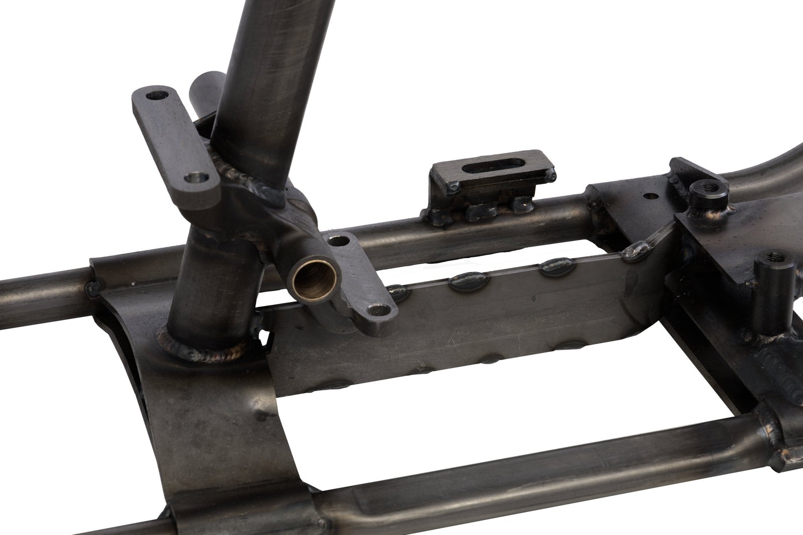 1938‑1940 EL/UL Knucklehead Straightleg Rigid Frame - Engine Transmission Mount detail