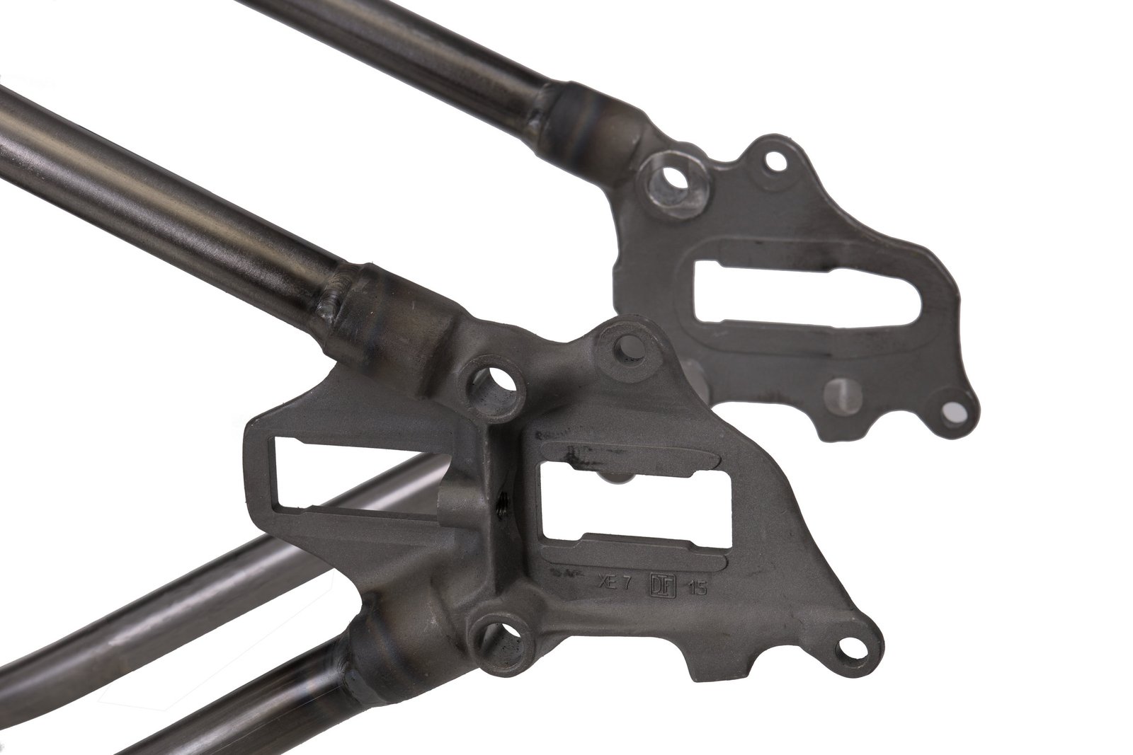 1938‑1940 EL/UL Knucklehead Straightleg Rigid Frame - Axle Mounting Bracket detail