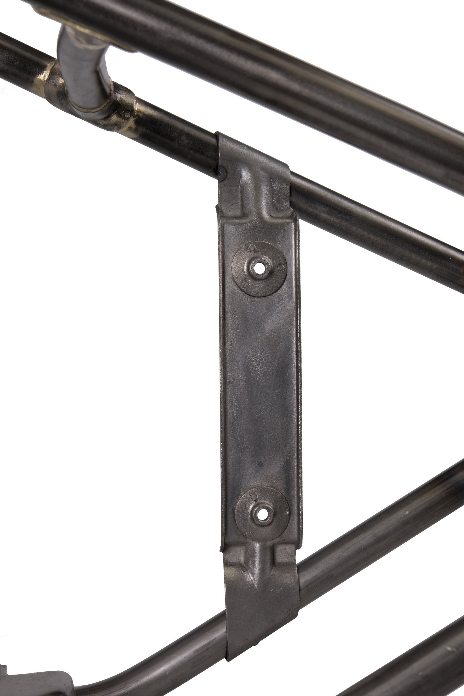 1938‑1940 EL/UL Knucklehead Straightleg Rigid Frame - Tool Box Mounting Bracket detail