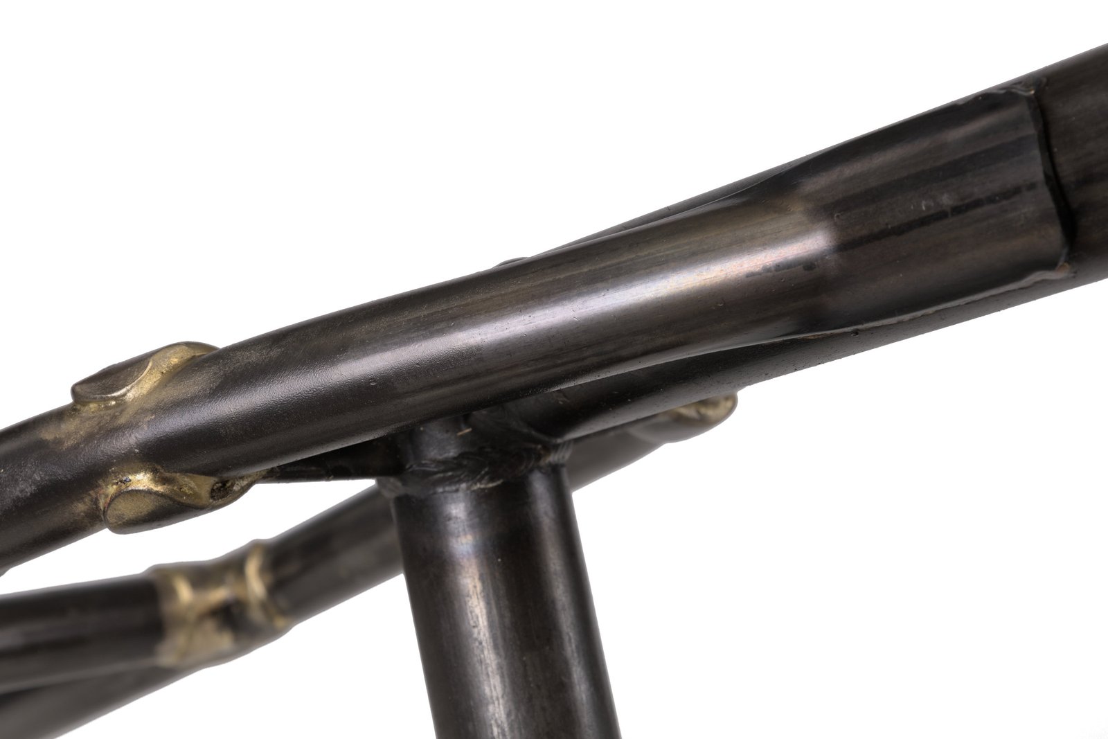 1941–1945 EL/UL Knucklehead Wishbone Rigid Frame detail