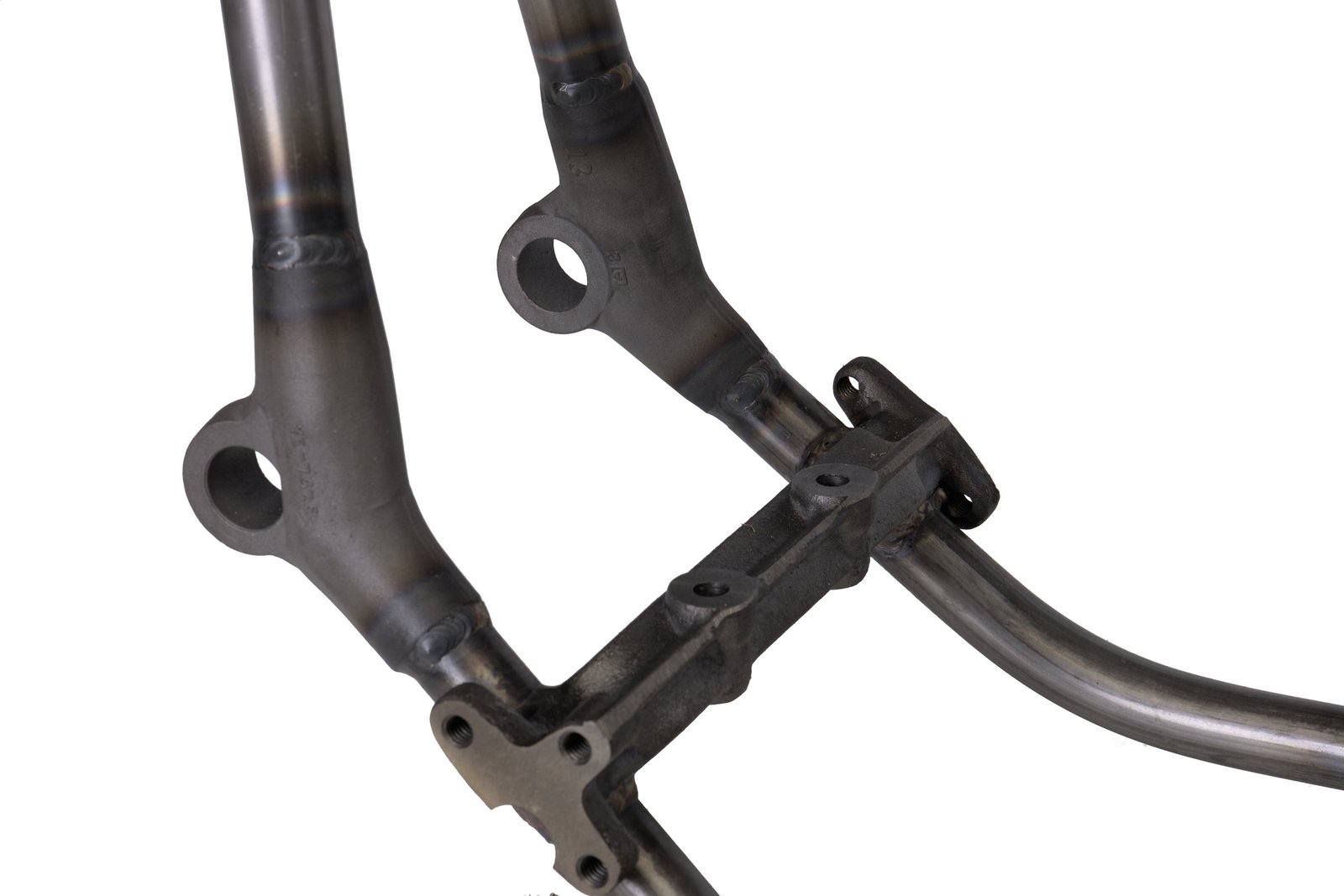 1941–1945 EL/UL Knucklehead Wishbone Rigid Frame detail
