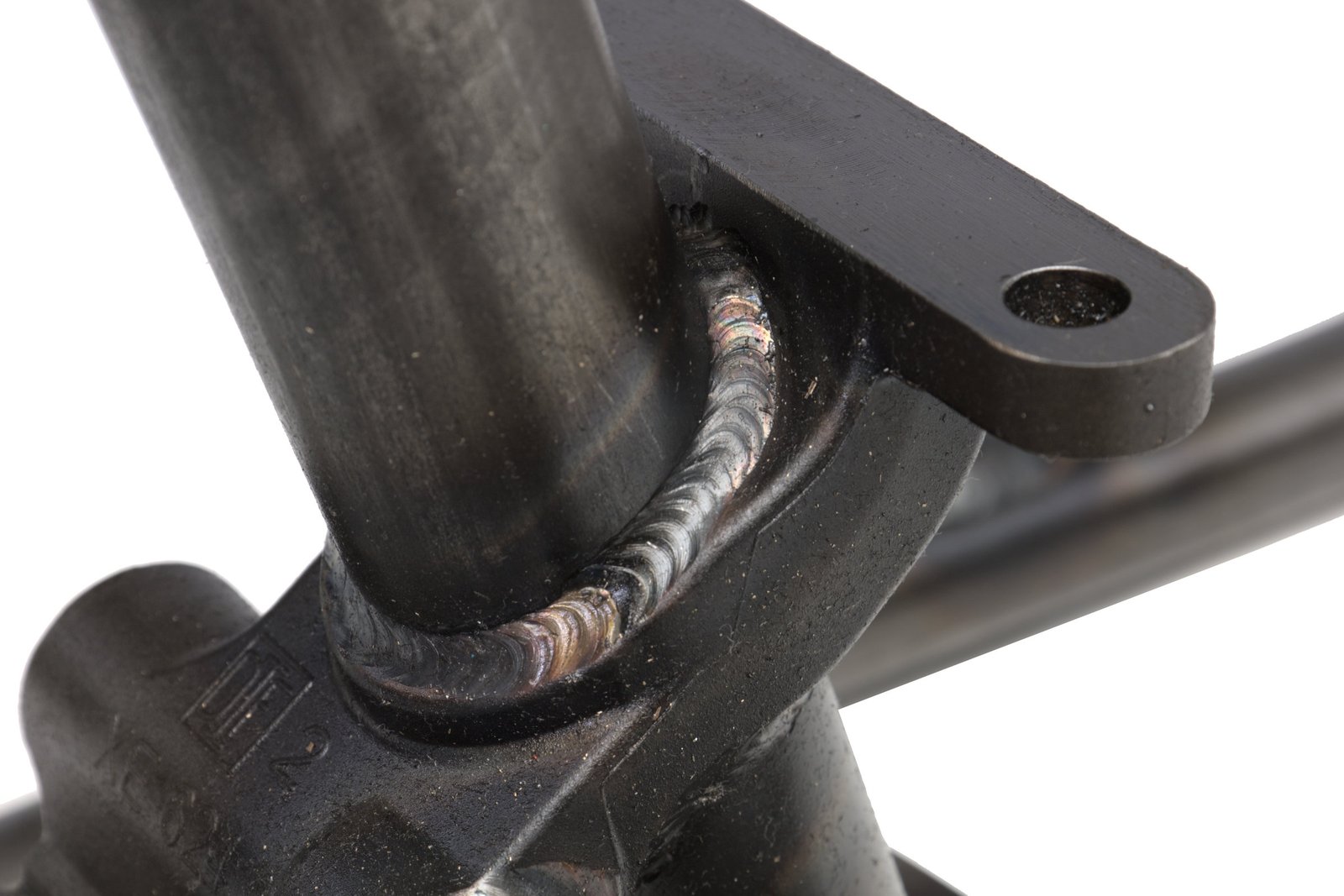 1947 EL/UL Knucklehead Wishbone Rigid Frame - Engine Transmission Mount detail