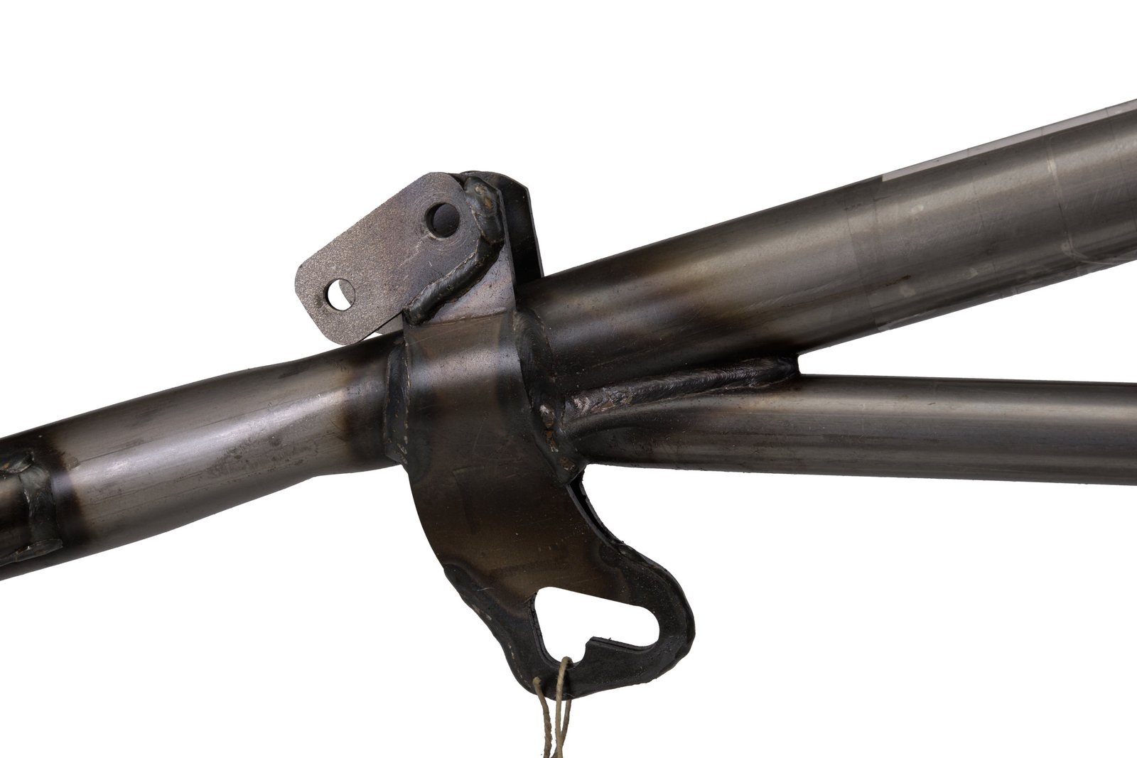 1948 EL/FL Panhead Wishbone Rigid Frame - Motor Top Mount detail