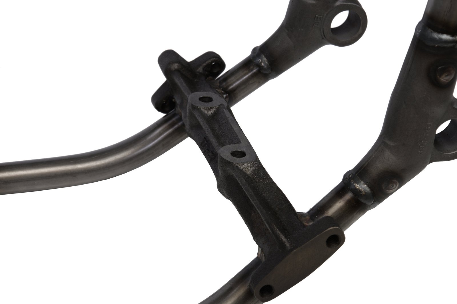 1948 EL/FL Panhead Wishbone Rigid Frame - Engine Front Mount detail