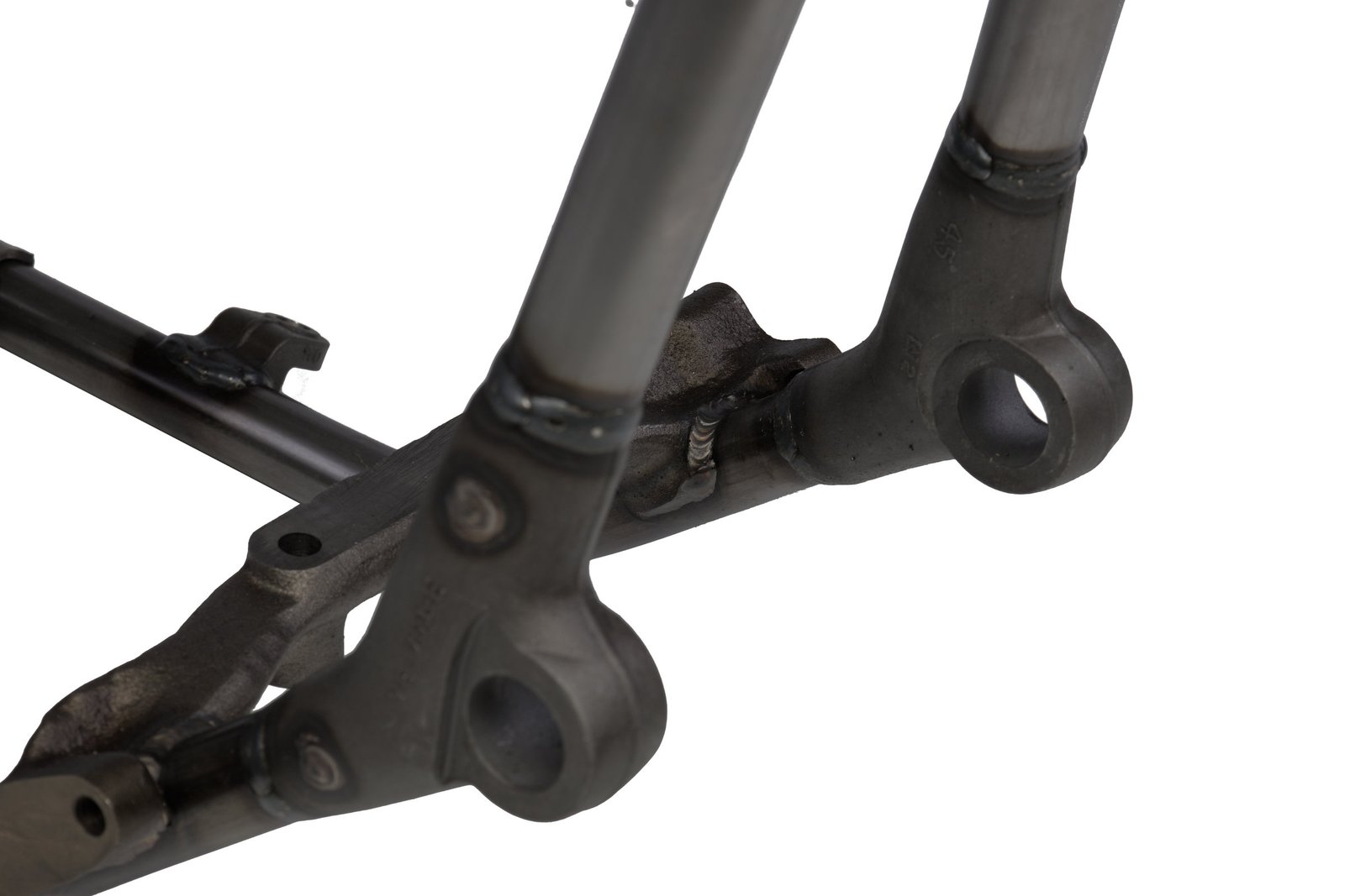 1954–1957 FL Panhead Late Straightleg Rigid Frame detail
