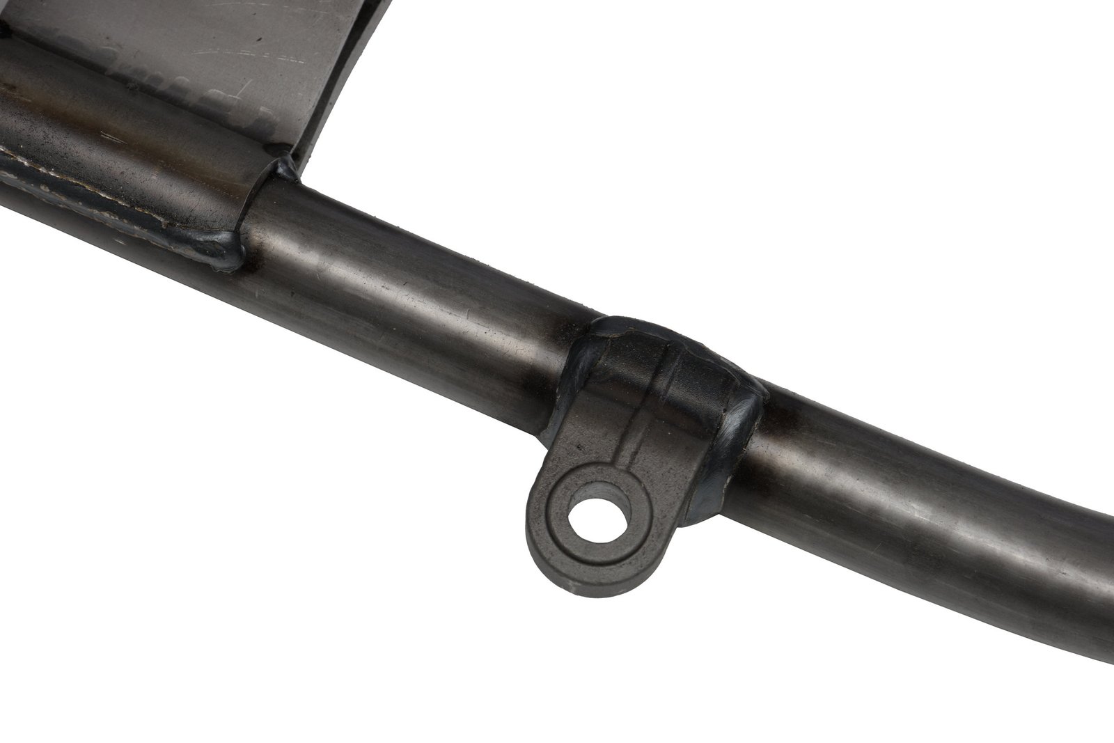 1954–1957 FL Panhead Late Straightleg Rigid Frame - Footboard Mounting Bracket detail
