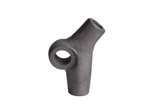 1937-1947 Big Twin, 1954-1957 Panhead Sidecar Mounting Bracket Straightleg - LEFT - side view